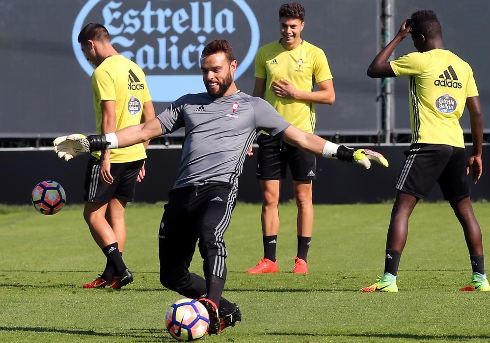 El Celta prepara el duelo ante el Real Madrid