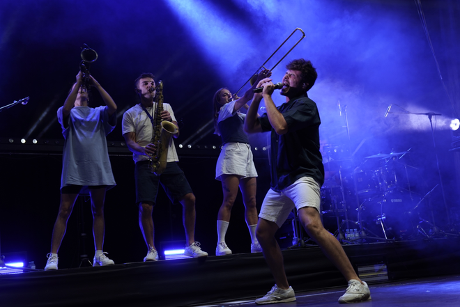 El concert de Miki Núñez de la Festa Major de Manresa, en imatges