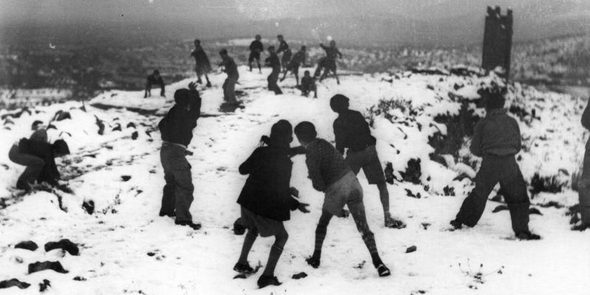 Galería de imágenes: la gran nevada en Castellón en 1946 Galería de imágenes: la gran nevada en Castellón en 1946