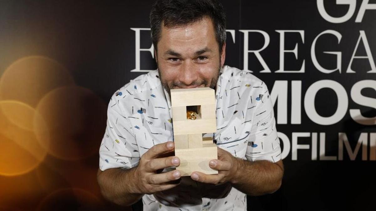 Yon Bengoechea, ganador en la categoría de Mejor Película de Notodofilmfest.