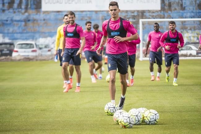 Entrenamiento de la UD Las Palmas