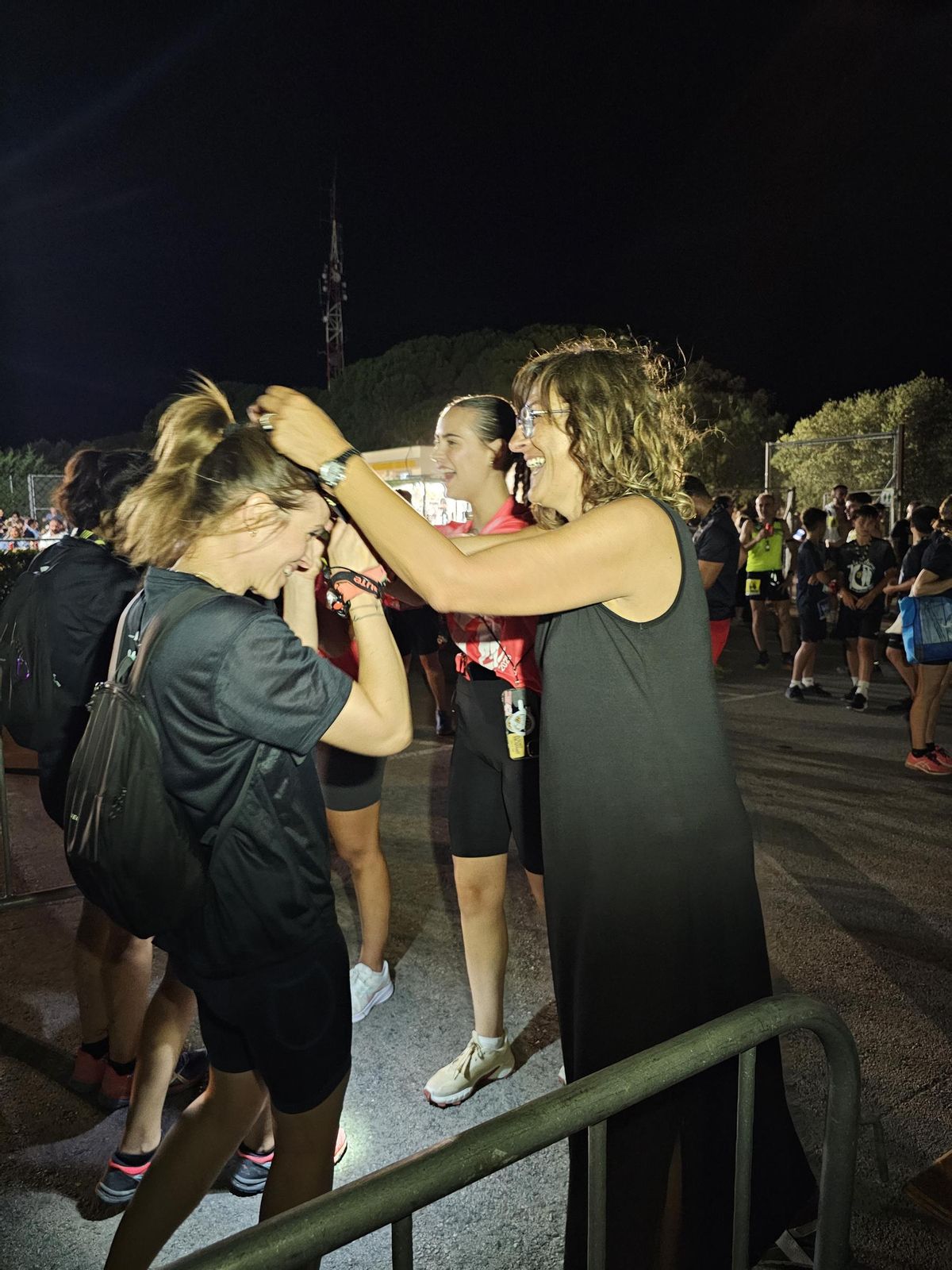 L'entrega de medalles.