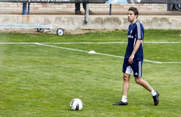 Imágenes del entrenamiento del Real Zaragoza