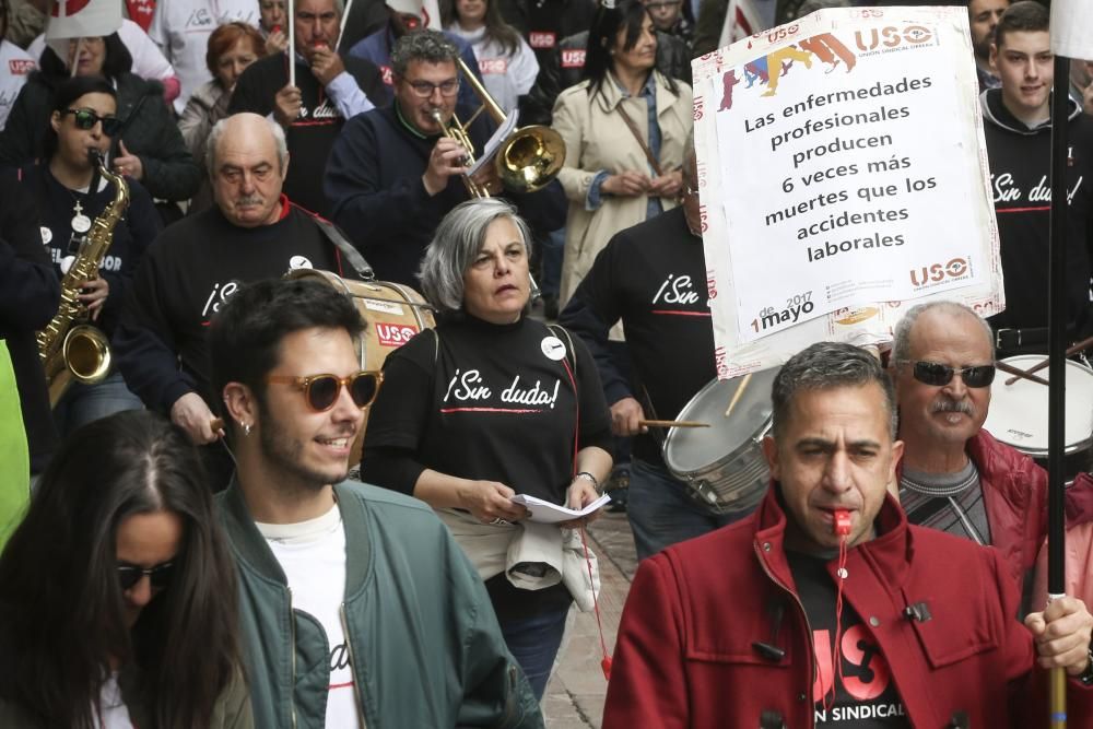 Manifestación del 1 de Mayo en Oviedo