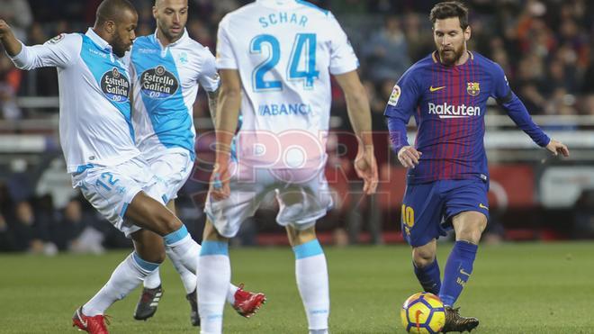 FC Barcelona, 4 - RC Deportivo, 0