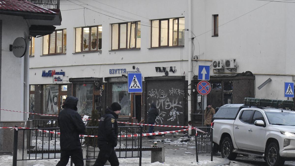 Autoridades ucranianas atribuyen a un acto terrorista las dos explosiones en Leópolis
