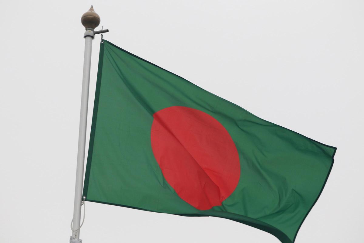 La bandera de Bangladesh