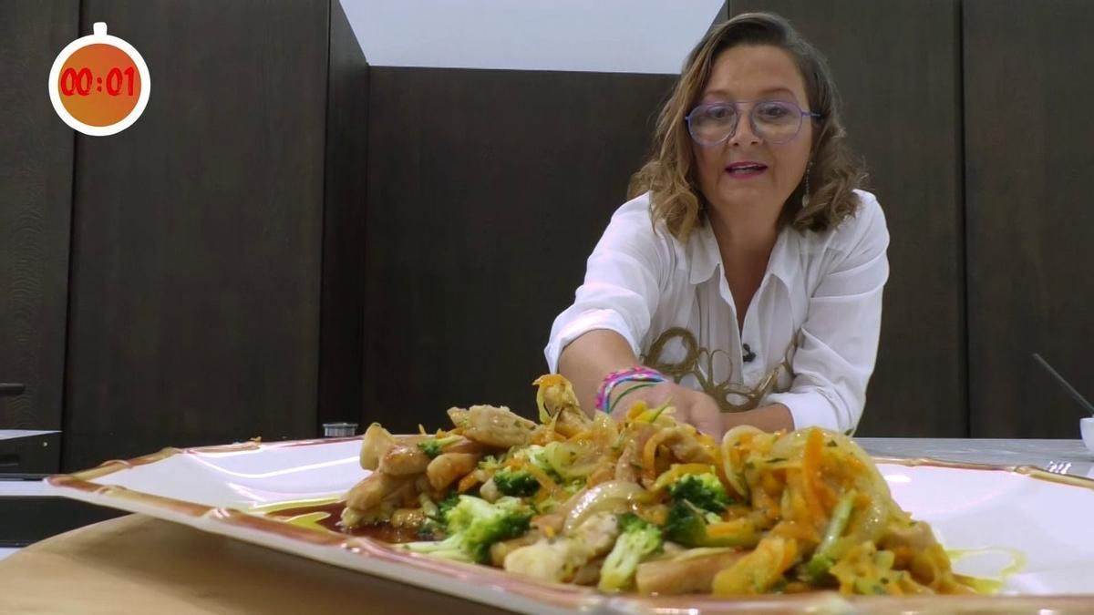 Loles García vuelve a elaborar un plato saludable para todos