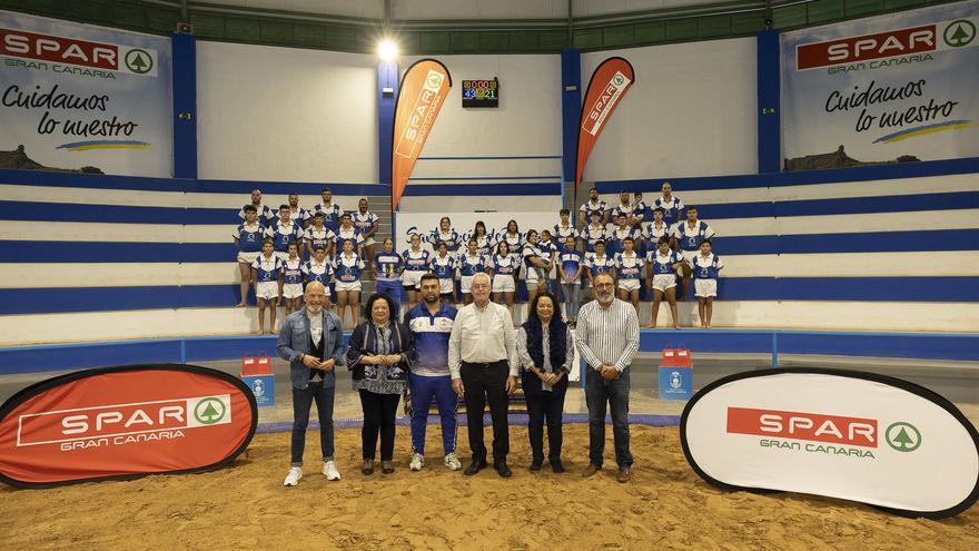 Spar renueva su patrocinio al Club de Lucha Canaria Unión Sardina