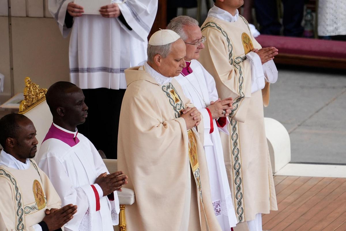 Misa de inicio del pontificado del papa León XIV