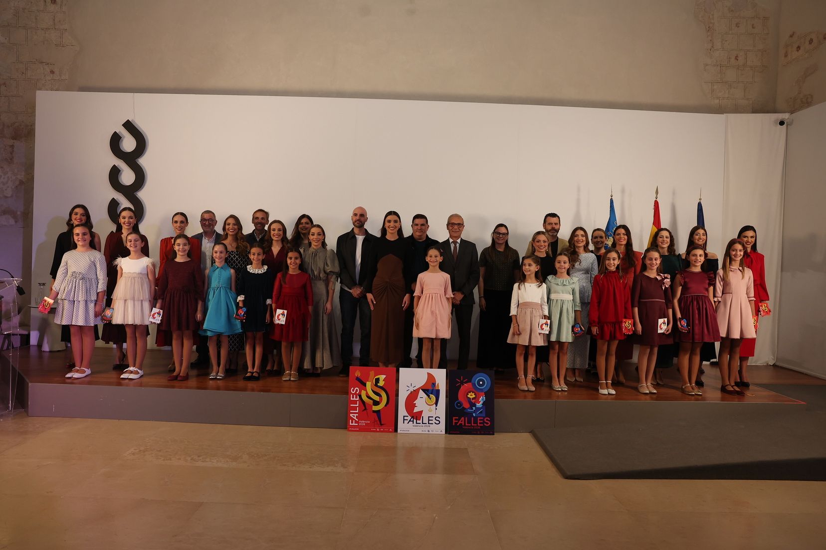 Presentación de la Imagen Gráfica de las Fallas 2026, en imágenes