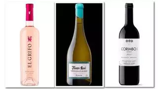Para gustos, los colores (de los vinos): un blanco, un rosado y un tinto