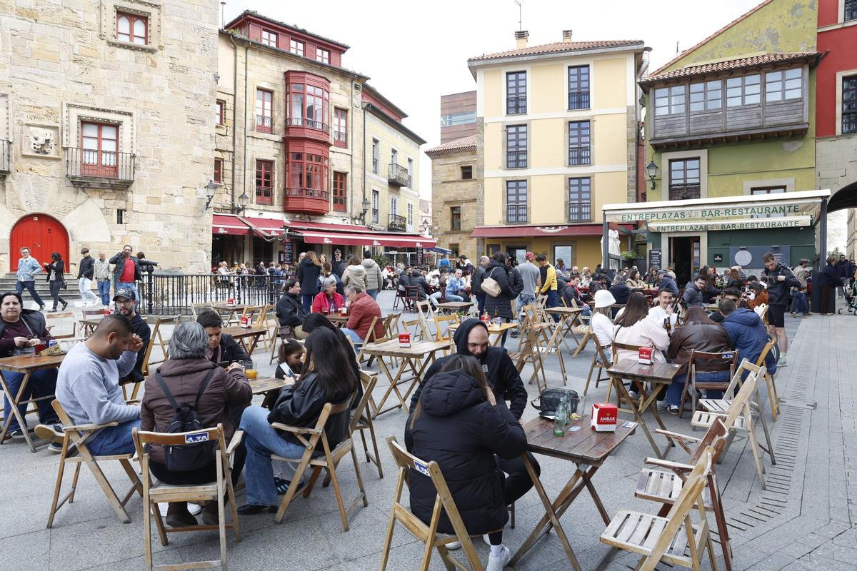Ambiente en Gijón este fin de semana