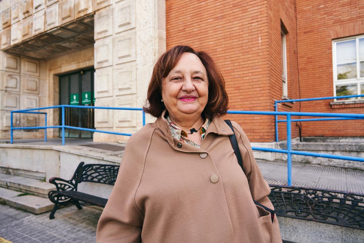 Concepción Domínguez fue la primera mujer en formar parte de la junta del colegio de Cáceres.