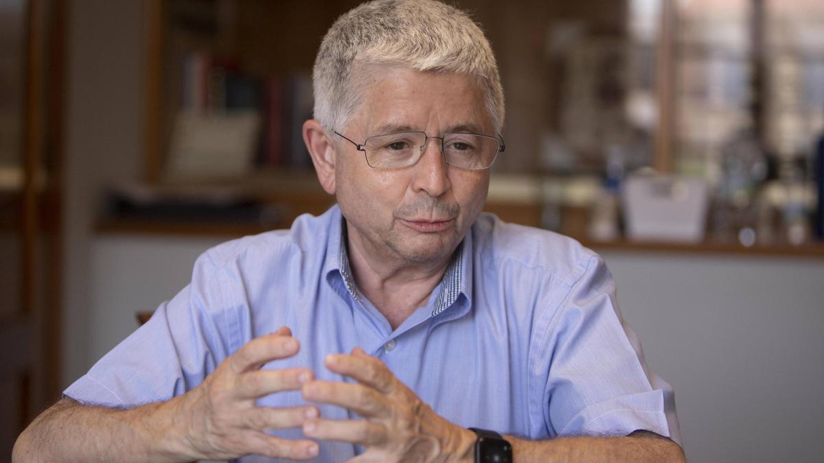 Sicluna, durante la entrevista con Levante-EMV.