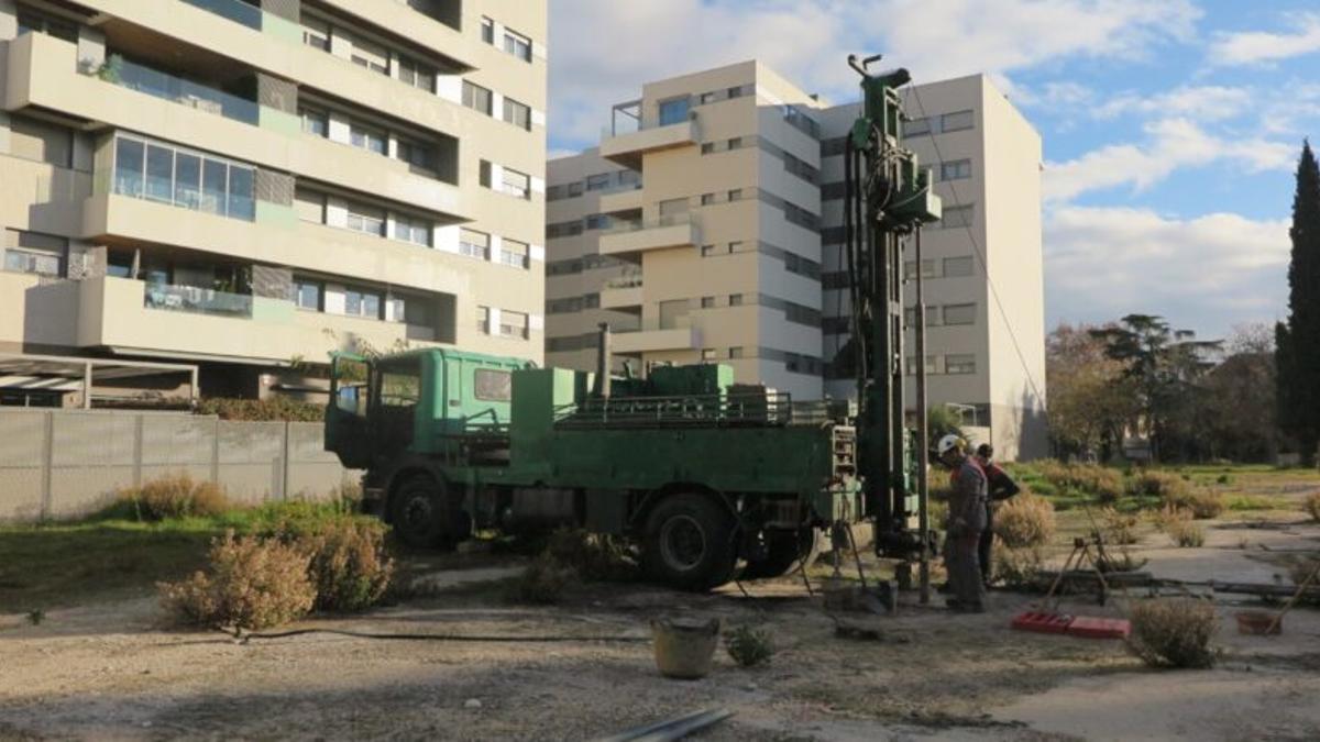 Viviendas en costrucción en Getafe, uno de los municipios que superan el umbral del 35% de esfuerzo teórico.