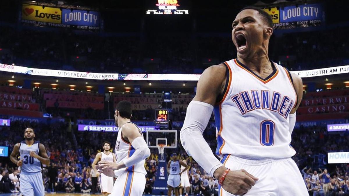 Westbrook quiere alcanzar a Robertson