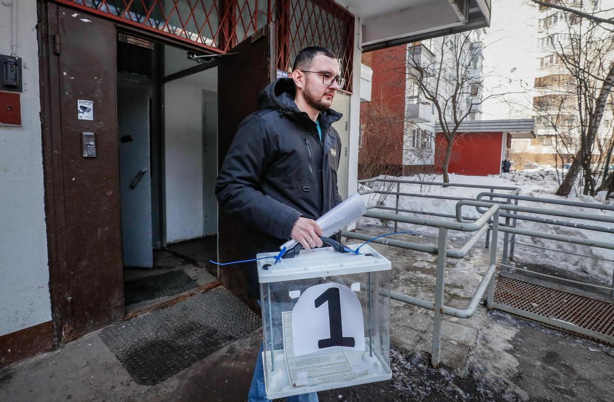 Primera jornada electoral de las elecciones presidenciales rusas