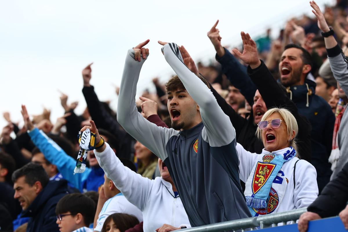 En imágenes | Los mejores momentos del Real Zaragoza - Burgos