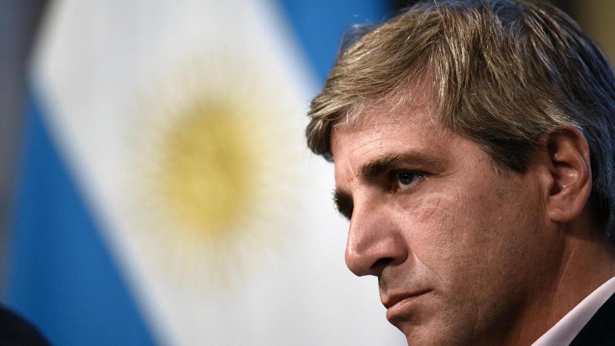 El ministro de Economía argentino, Luis Caputo.
