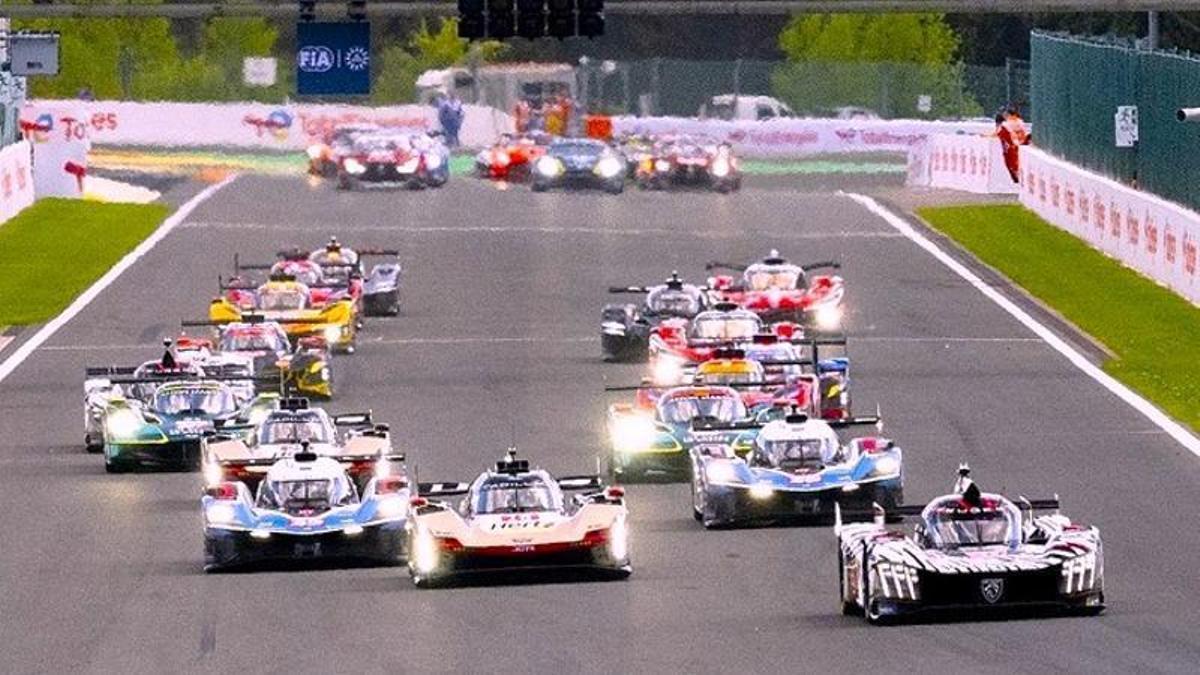 Salida de las 6 Horas de Spa-Francorchamps 2026