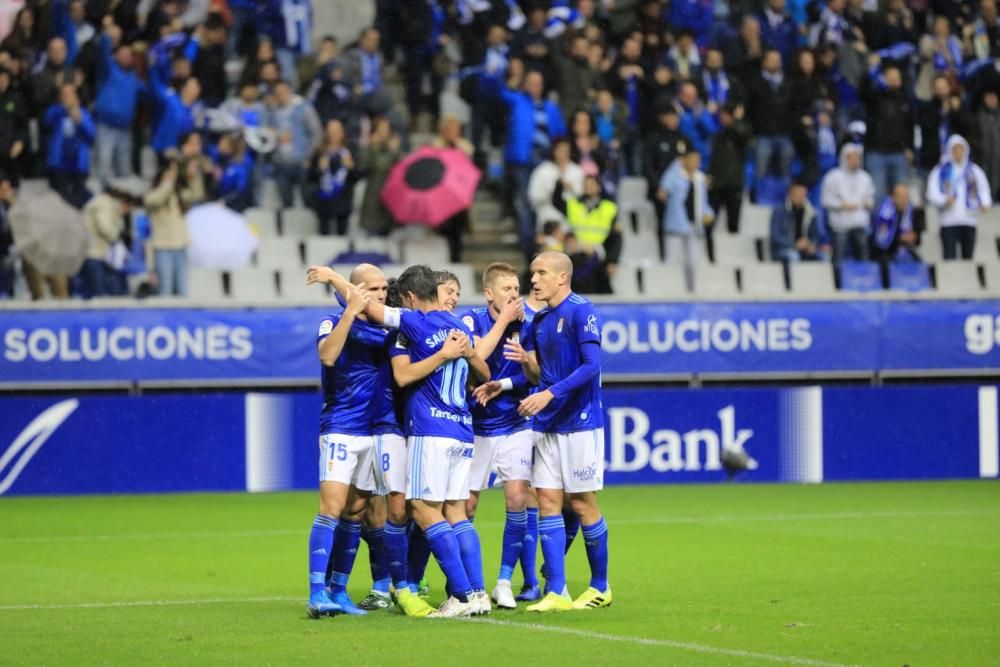 Real Oviedo - Girona, en imágenes