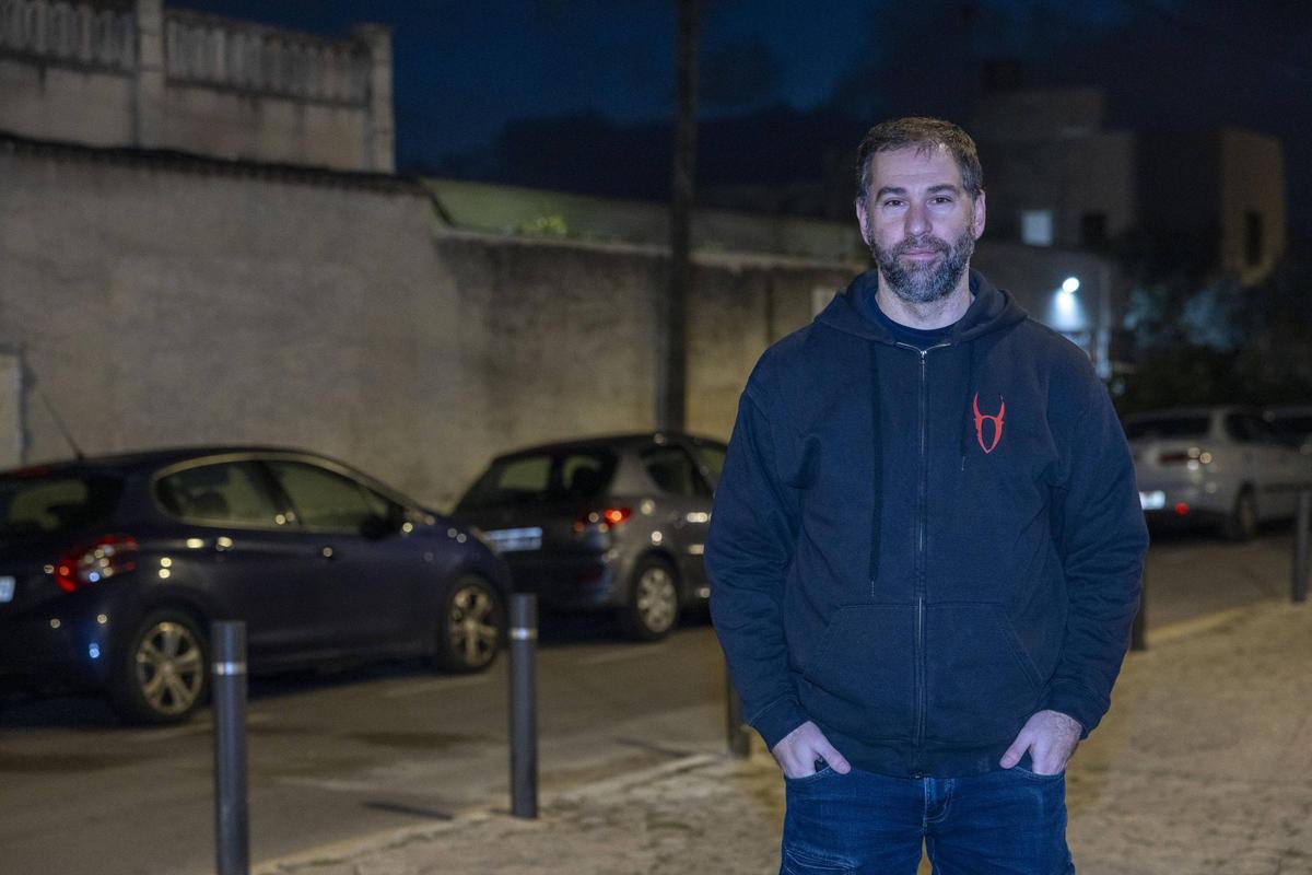 Jordi Mas es miembro fundador de la 'colla de dimonis' Enfocats