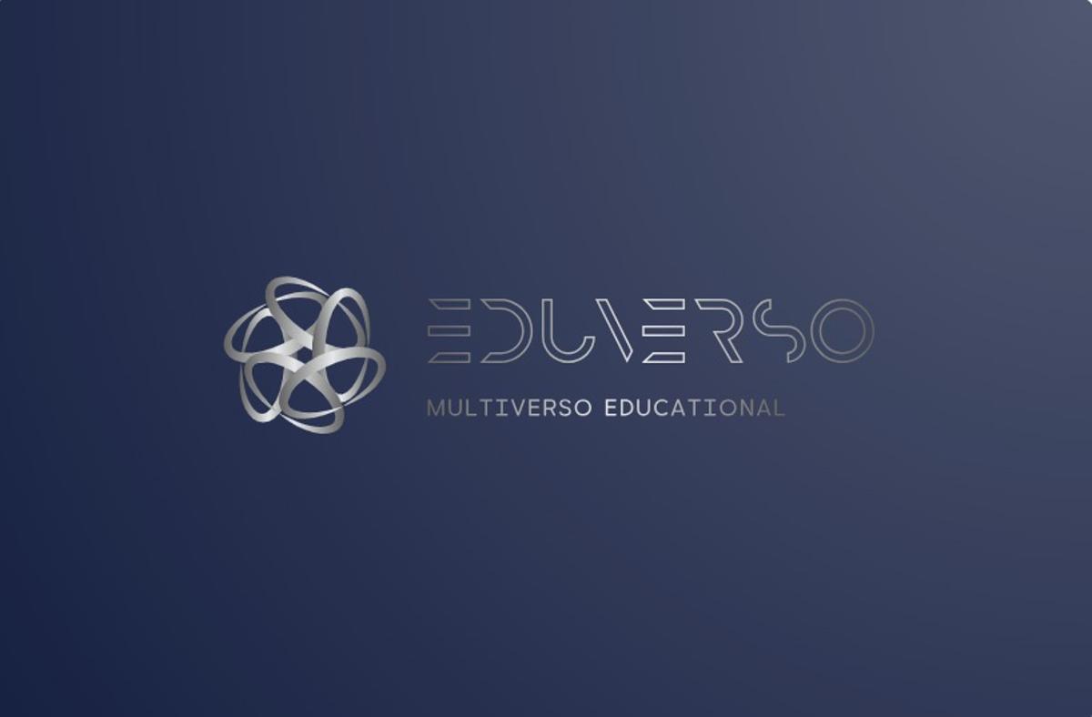 Logo oficial de la EBT educativa, Eduverso.