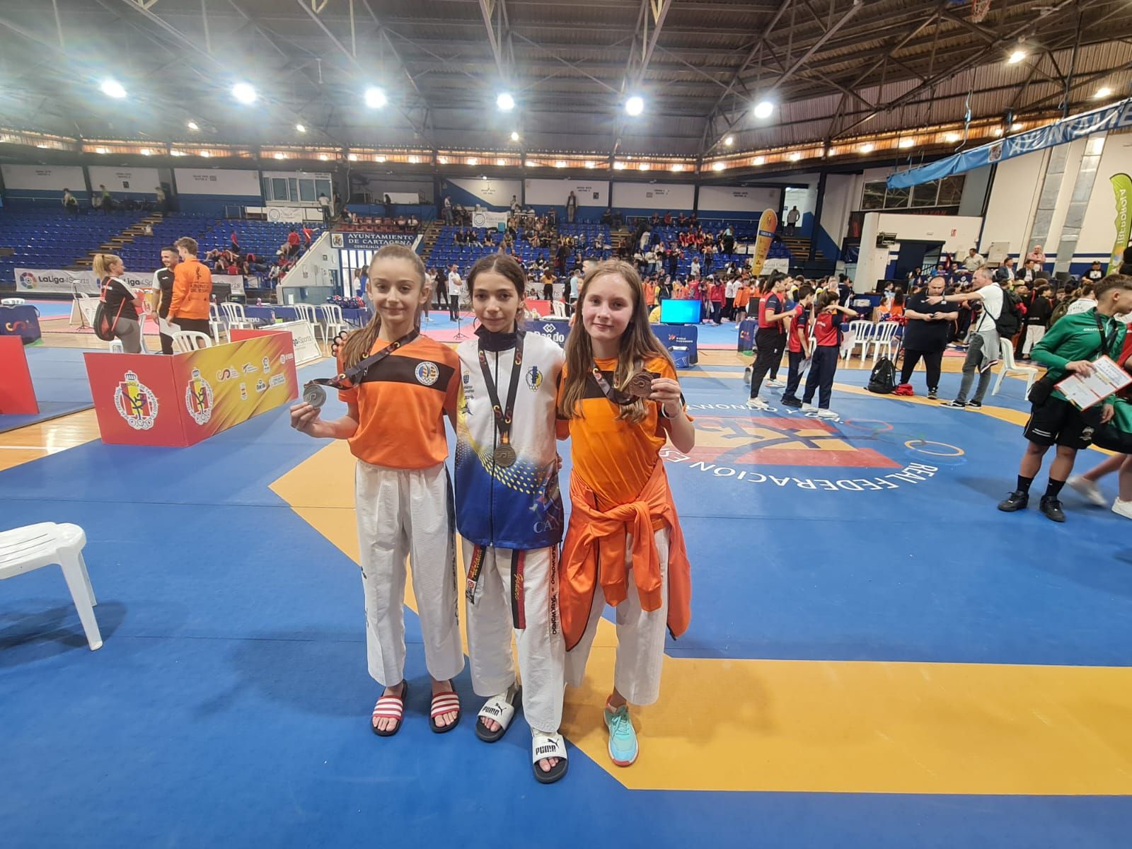 Adriana Rodríguez Toledo, campeona de España cadete de selecciones autonómicas de taekwondo