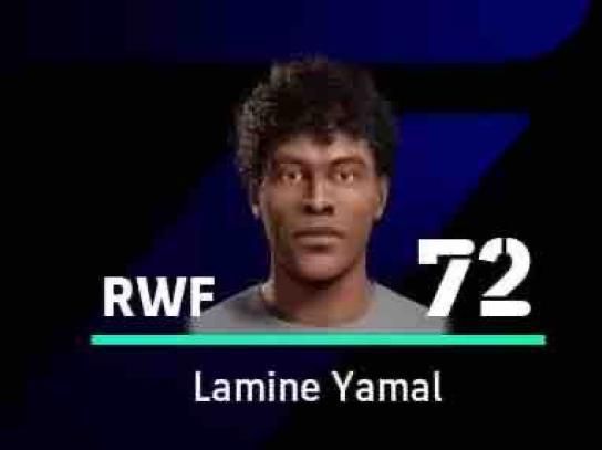 Así es la cara de Lamine Yamal en el eFootball 24