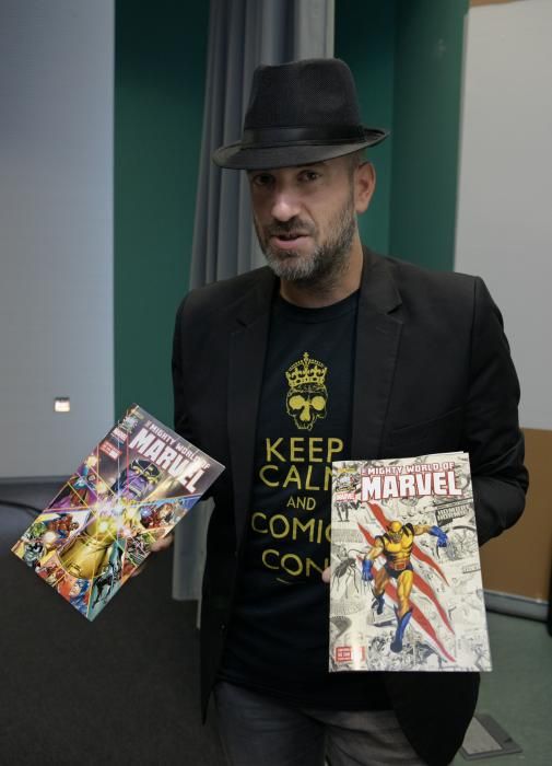 Presentación del cómic Marvel para Metrópoli