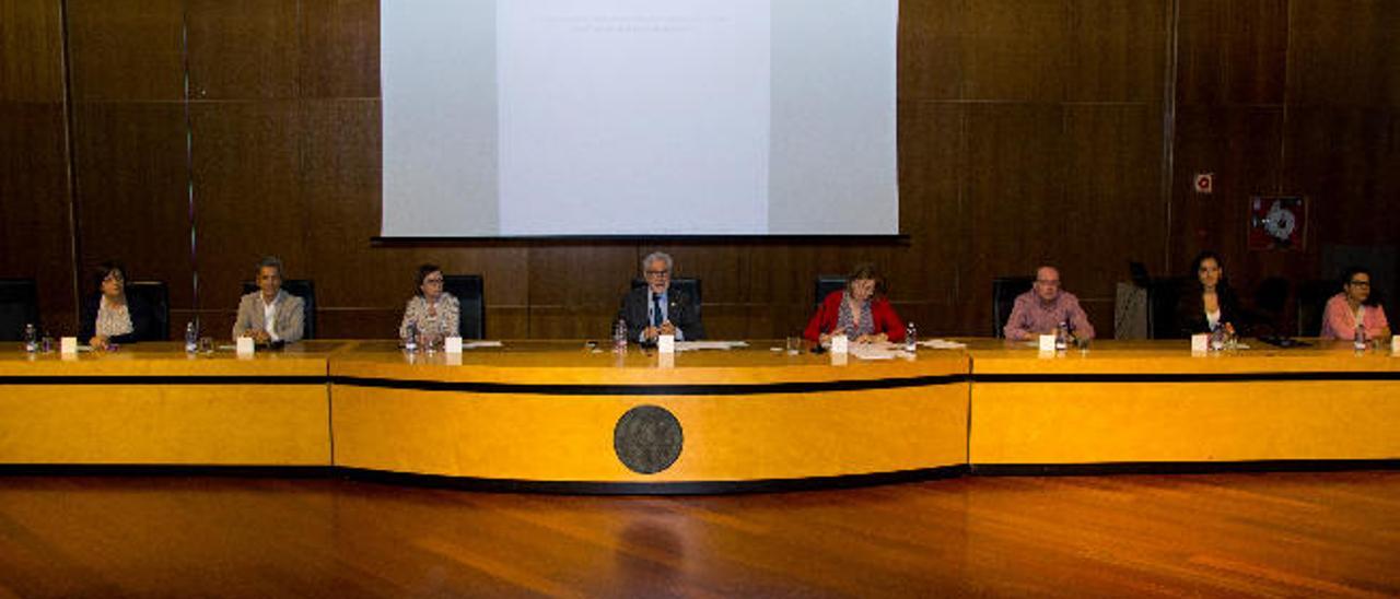 Reunión del Claustro de la ULPGC.