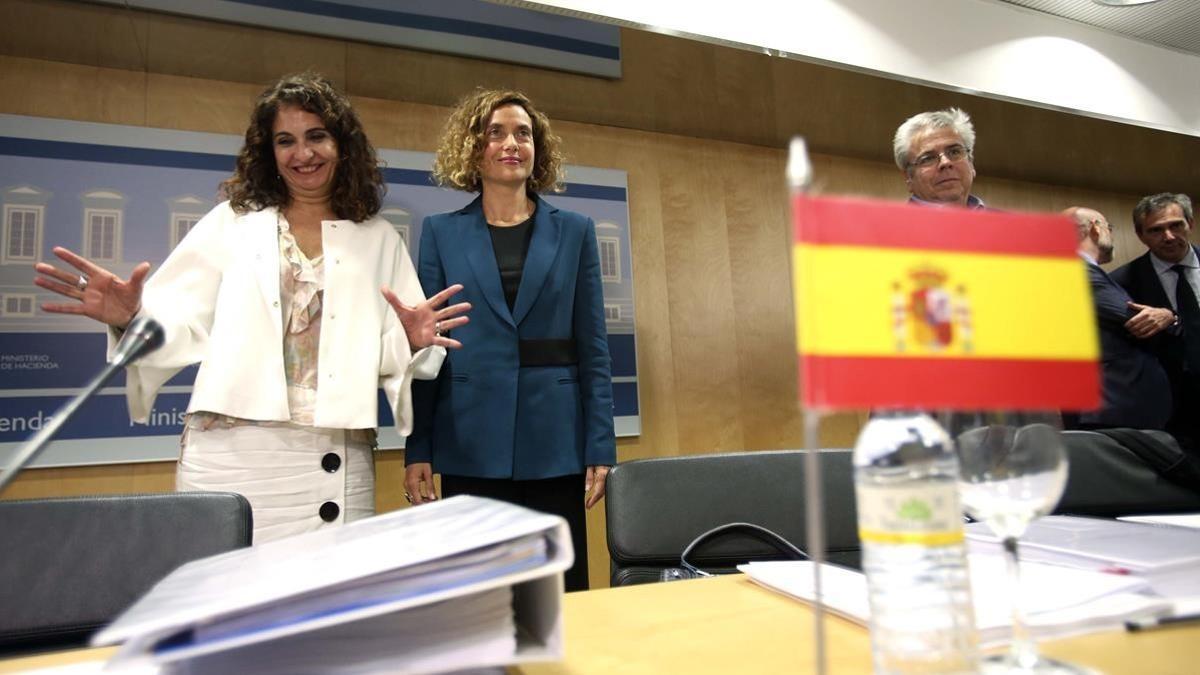 Las ministras Montero y Batet en el Consejo de Política Fiscal y Financiera