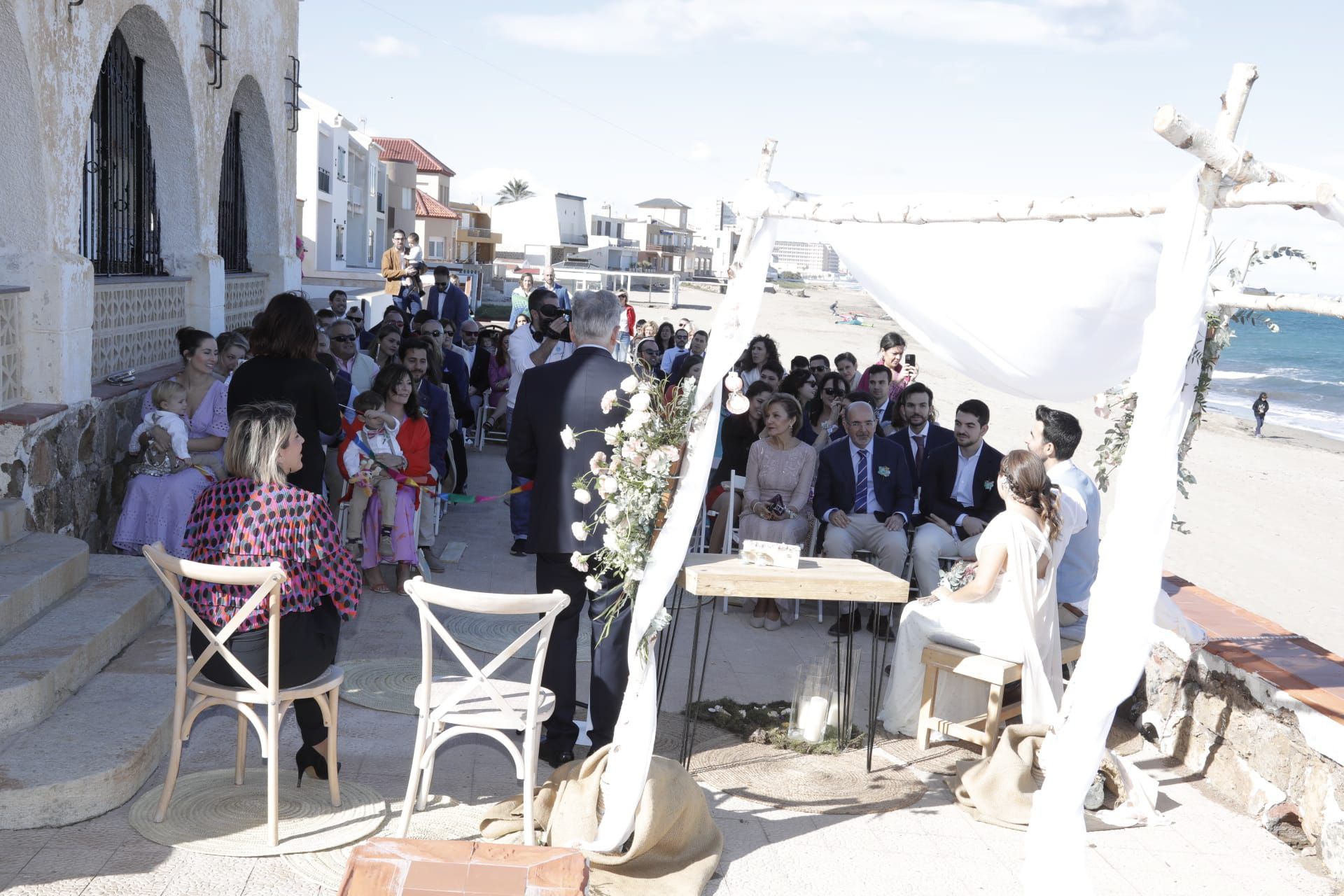 La primera boda celebrada en la playa en Cartagena