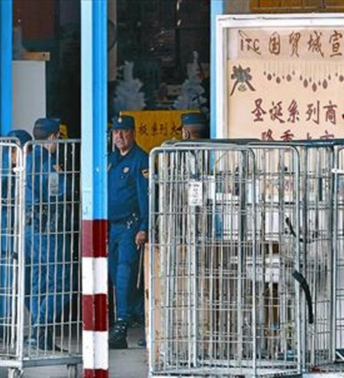 Batuda en un magatzem de Fuenlabrada (Madrid), l’octubre passat.