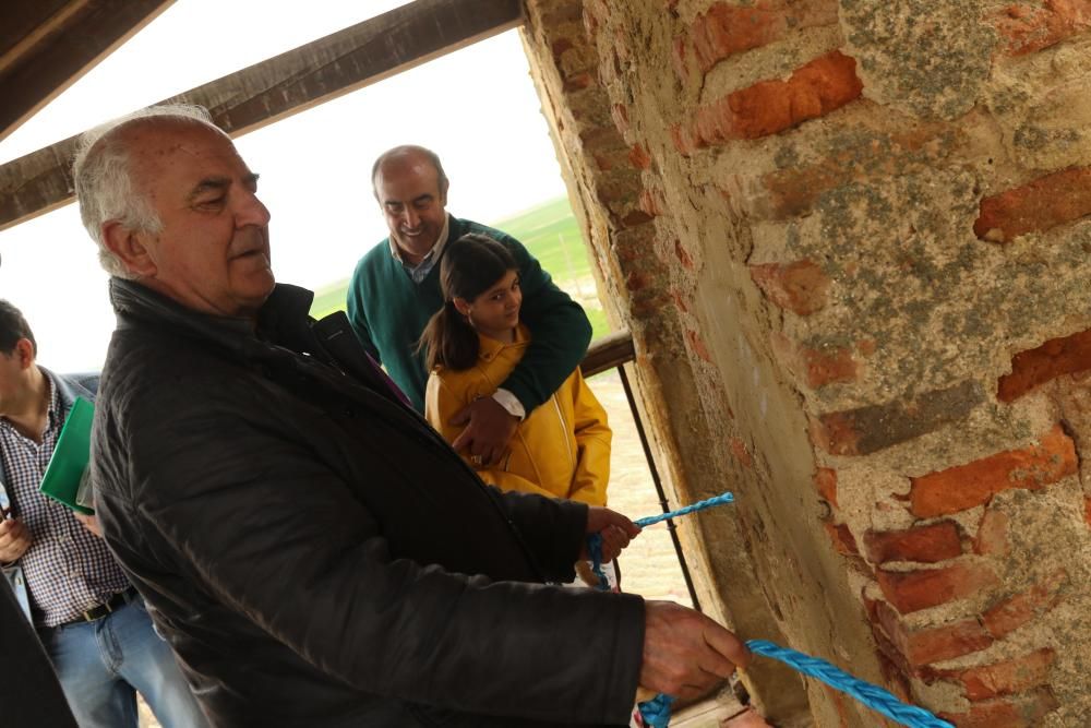 Repique de campanas en Otero de Sariegos