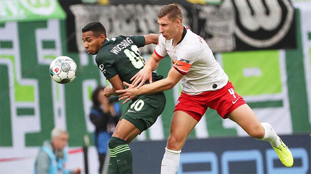 Joao Victor Santos Sá apareció en el segundo palo para empujarla y sellar el pase del Wolfsburgo