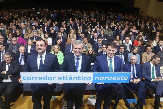 Galicia, Asturias y Castilla y León se unen para exigir el Corredor Atlántico