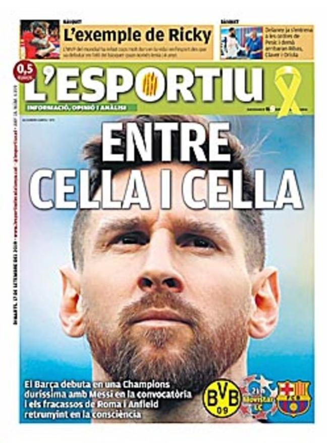 Portadas de la prensa deportiva del 17 de septiembre