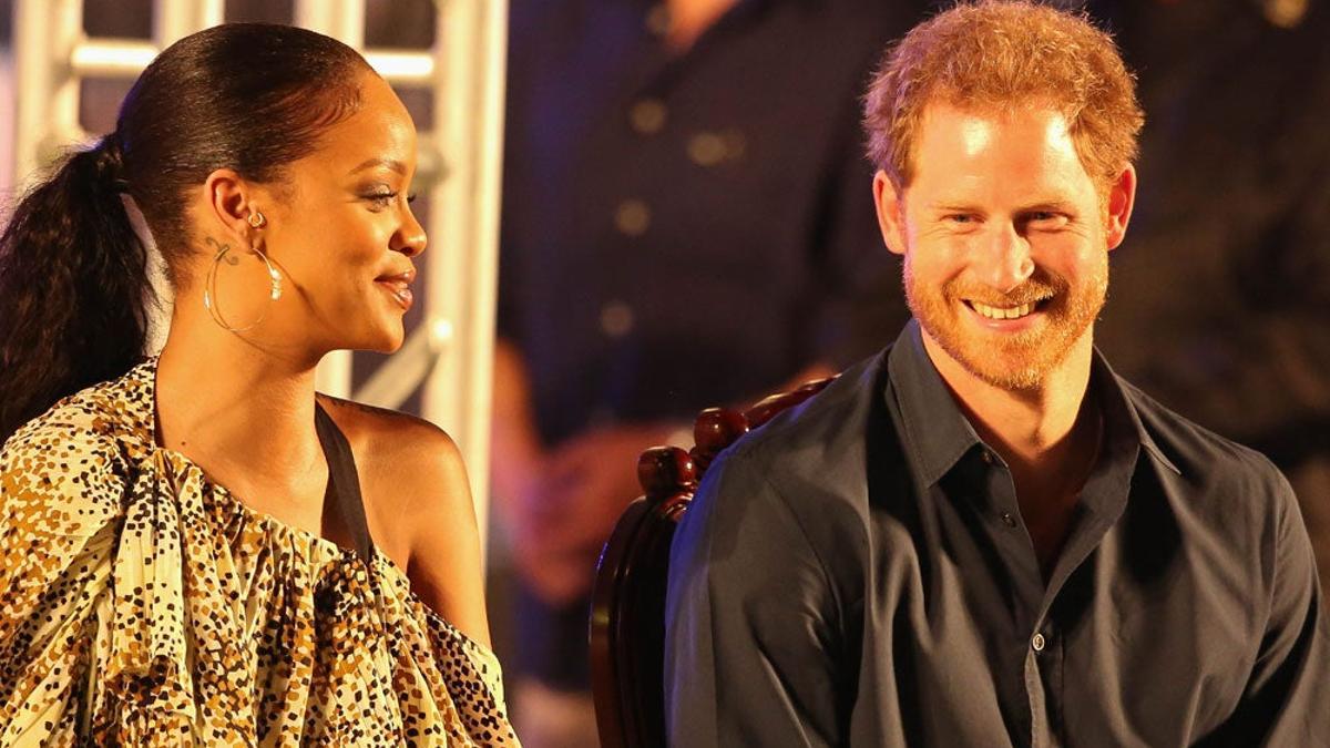 Rihanna y el Príncipe Harry, el comienzo de una gran amistad