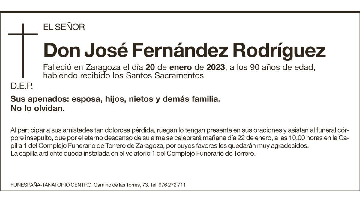 José Fernández Rodríguez