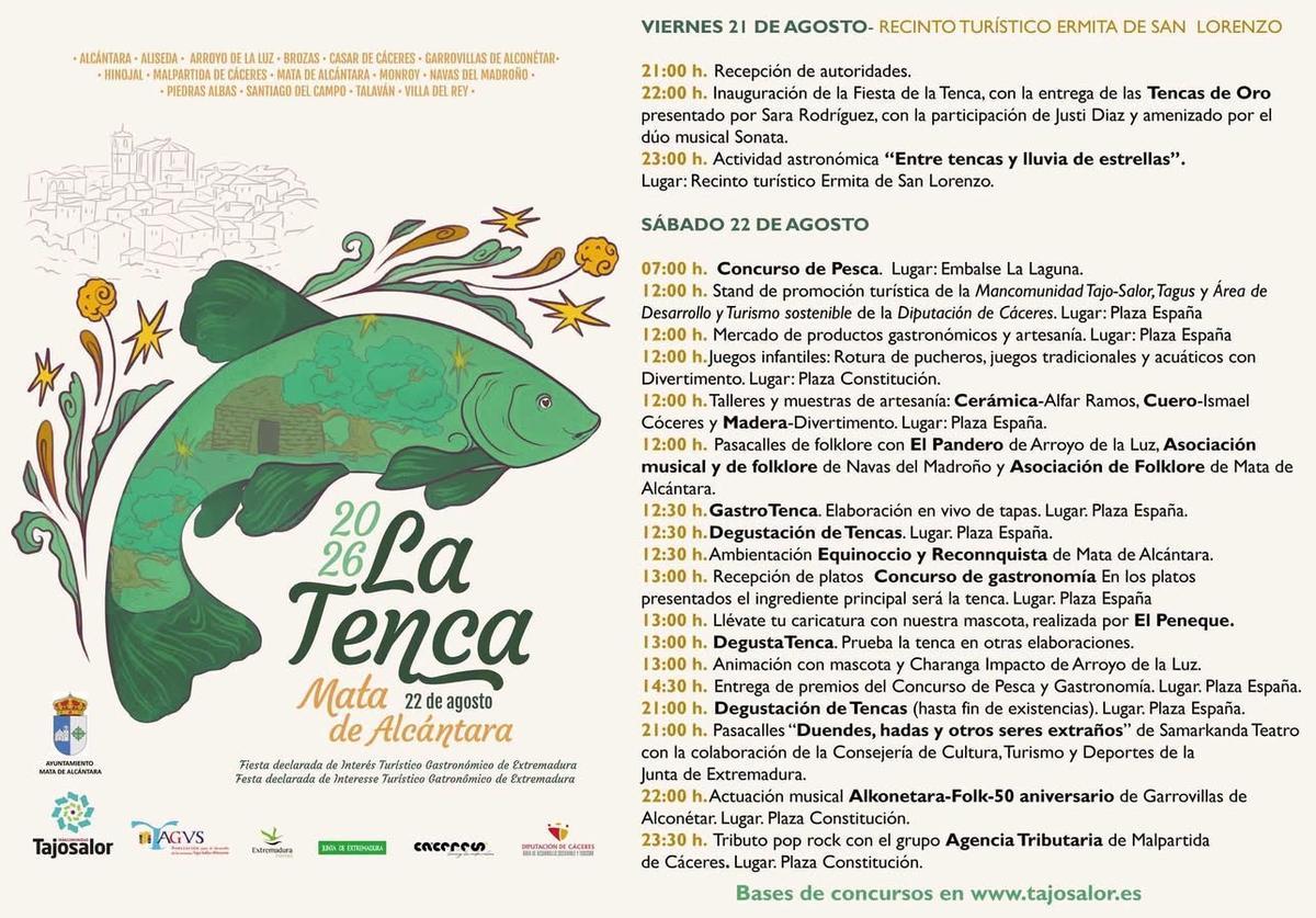 Cartel de la Fiesta de la Tenca 2026.