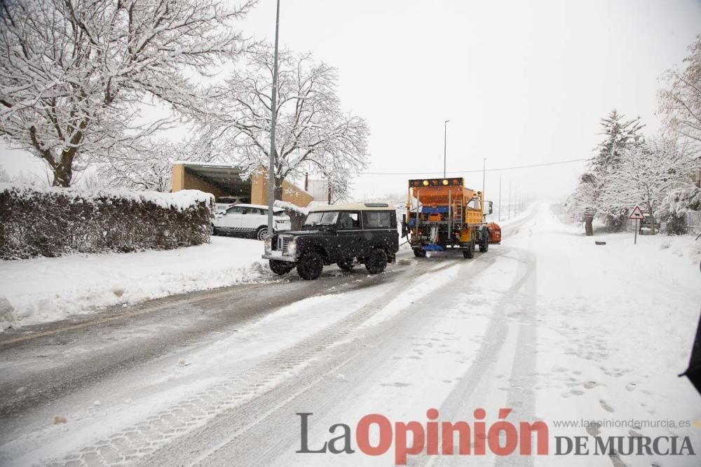 Nieve en el Noroeste de la Región