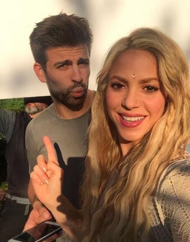 Shakira y Piqué juntos en Instagram