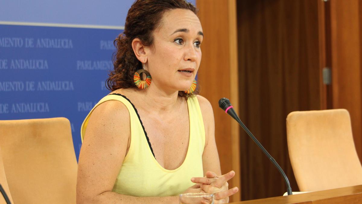 Ana Naranjo, diputada de UP en el Parlamento andaluz.