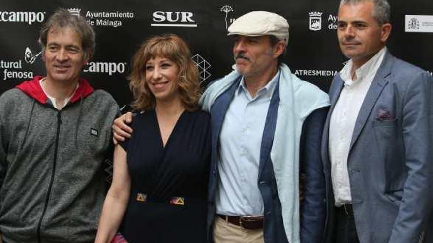 Nathalie Seseña y Fernando Guillén, premiados por &#039;Voces&#039; por su compromiso.