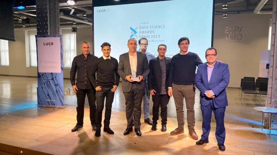 Entrega de las distinciones de la cuarta edición de los Data Science Awards.