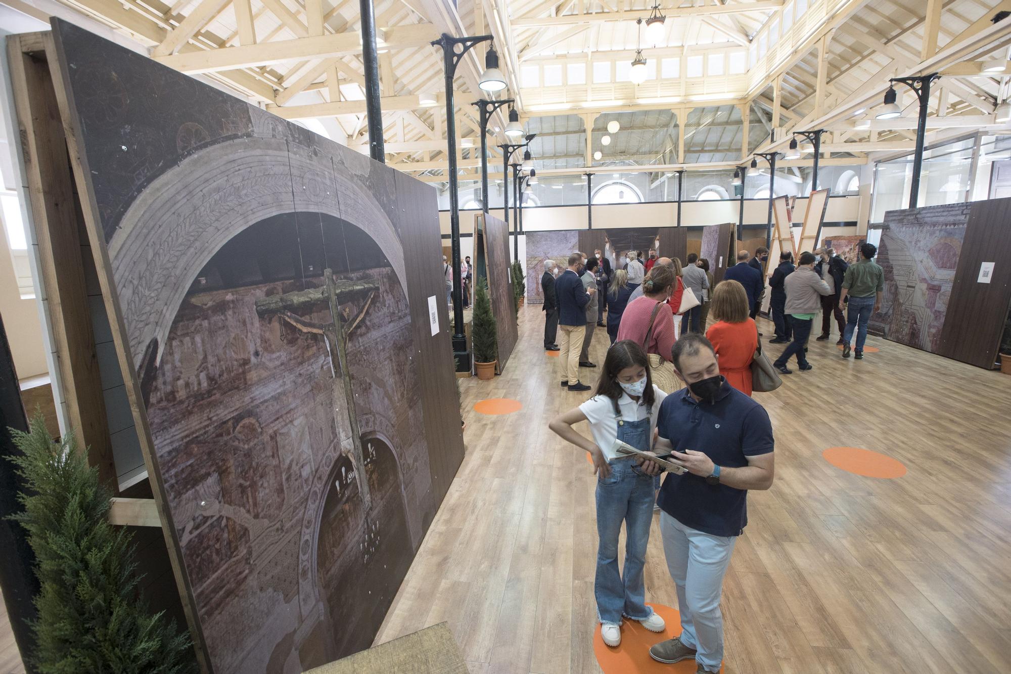 Trascorrales abre una ventana al pasado: inauguración de la muestra "Santullano, viaje al siglo IX"