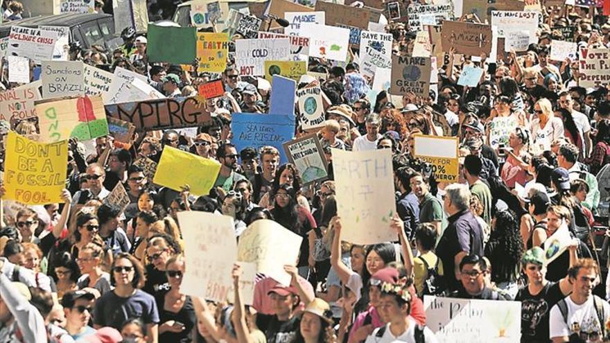 Los jóvenes claman por el clima en Nueva York: «Tenemos voz»