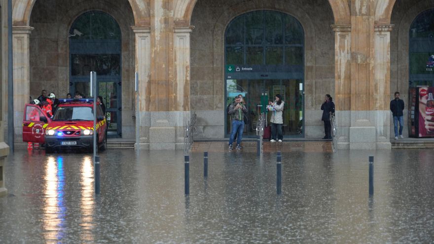 Las redes sociales reaccionan a las inundaciones por el chaparrón en Zamora: &quot;Lagunas humanizadas&quot;